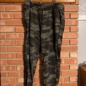 Camo joggers